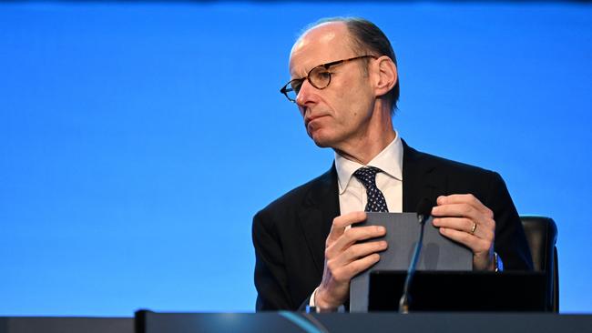 ANZ Bank CEO Shayne Elliott thinks the market is too optimistic on rates. Picture: Dan Peled