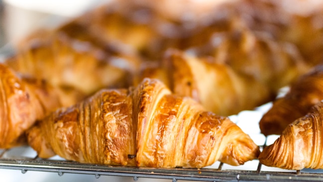 Zumbo says oui to Tanglewood Bakery's croissants. Photo: Tanglewood Bakery