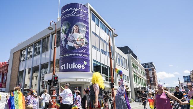 TAS Pride Parade. Picture: Caroline Tan