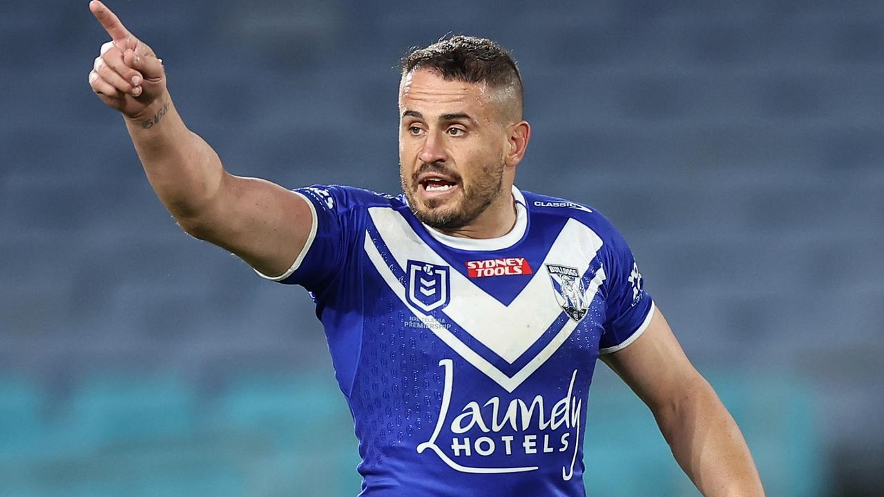 Josh Reynolds bleeds blue and white. Photo by Cameron Spencer/Getty Images.