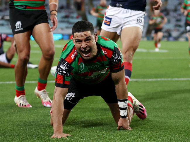 Cody Walker and the Rabbitohs were a joy to watch on Friday night. Picture: Cameron Spencer/Getty Images