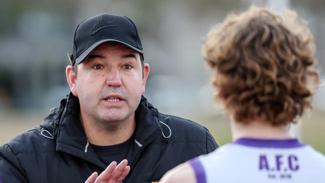 Altona coach Corey McCall.Picture: George Salpigtidis