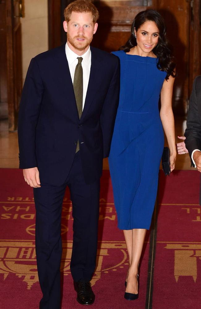 Meghan Markle stuns at peace gala in royal blue Jason Wu dress | news ...