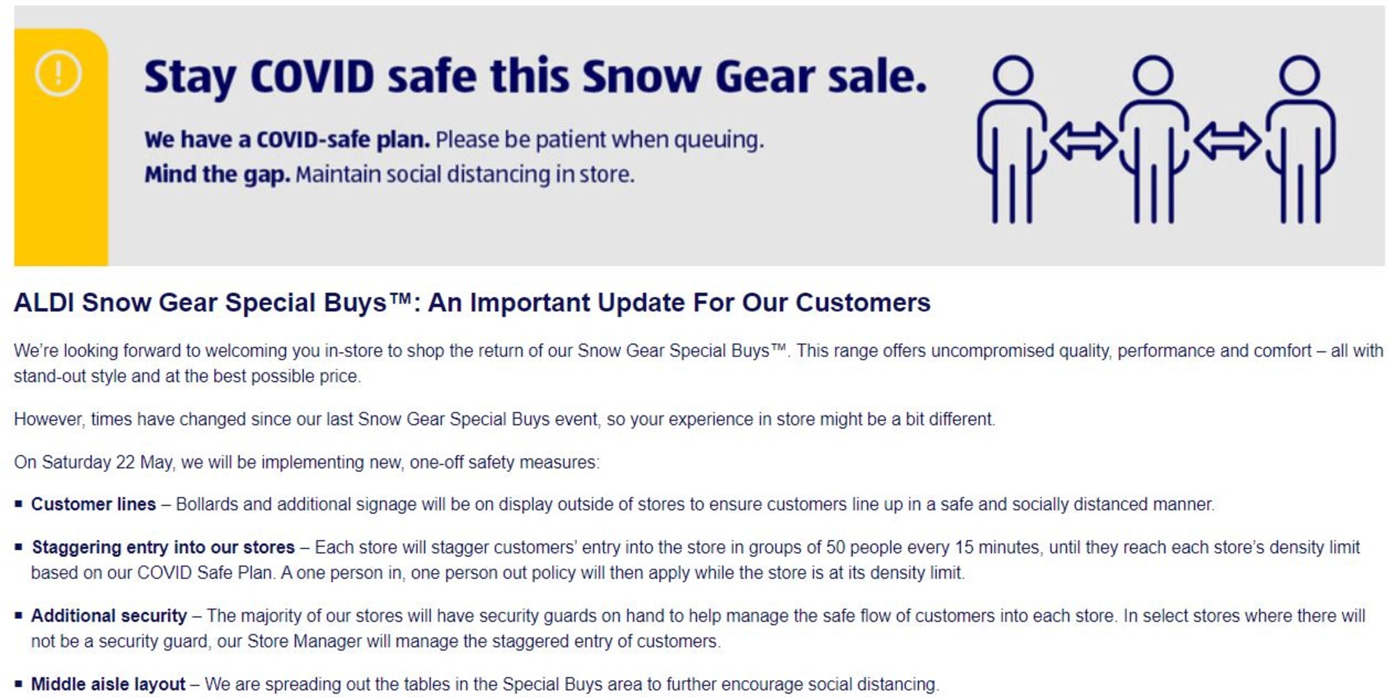 Aldi special buys hot sale snow gear