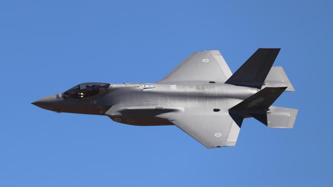 An RAAF F-35A Joint Strike Fighter. Picture: Alex Coppel