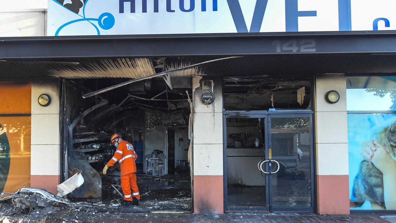 Vet arsonist now ‘cooperative with police’ as co-accused front court