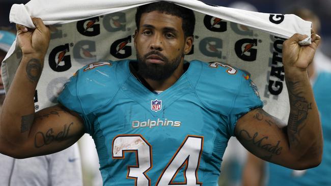 Miami Dolphins running back Arian Foster.