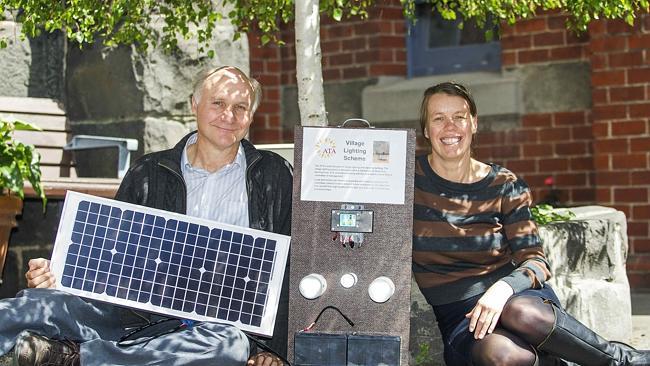 Locals inline for Google award for major solar project