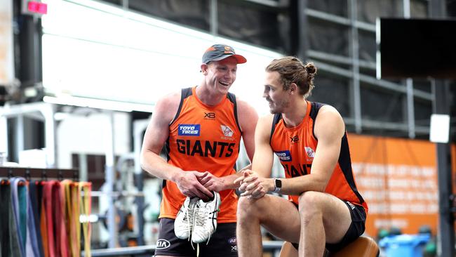 Sam Jacobs joined the Giants during the off-season. Picture. Phil Hillyard