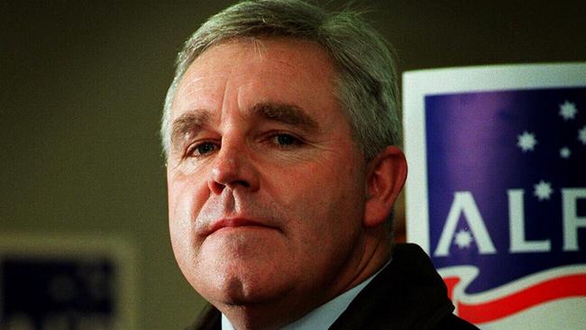 Trade unionist Steve Hutchins, NSW Australian Labor Party president at ALP headquarters in Sydney, 02 Jul 1998.