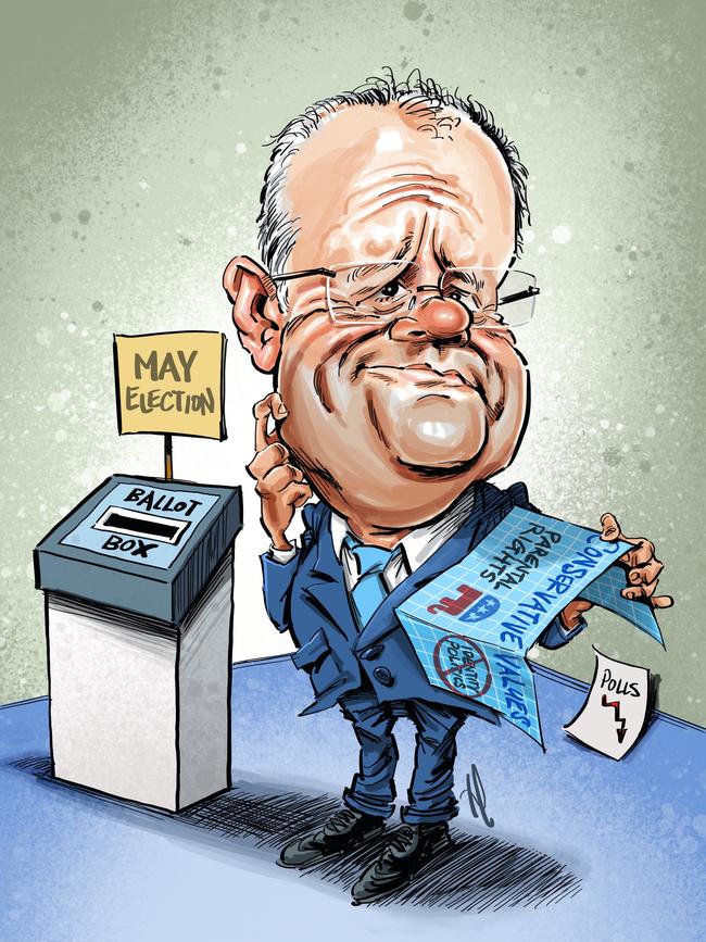 Scott Morrison should return to traditional conservative values in order to win the election, like some US Republicans have done.