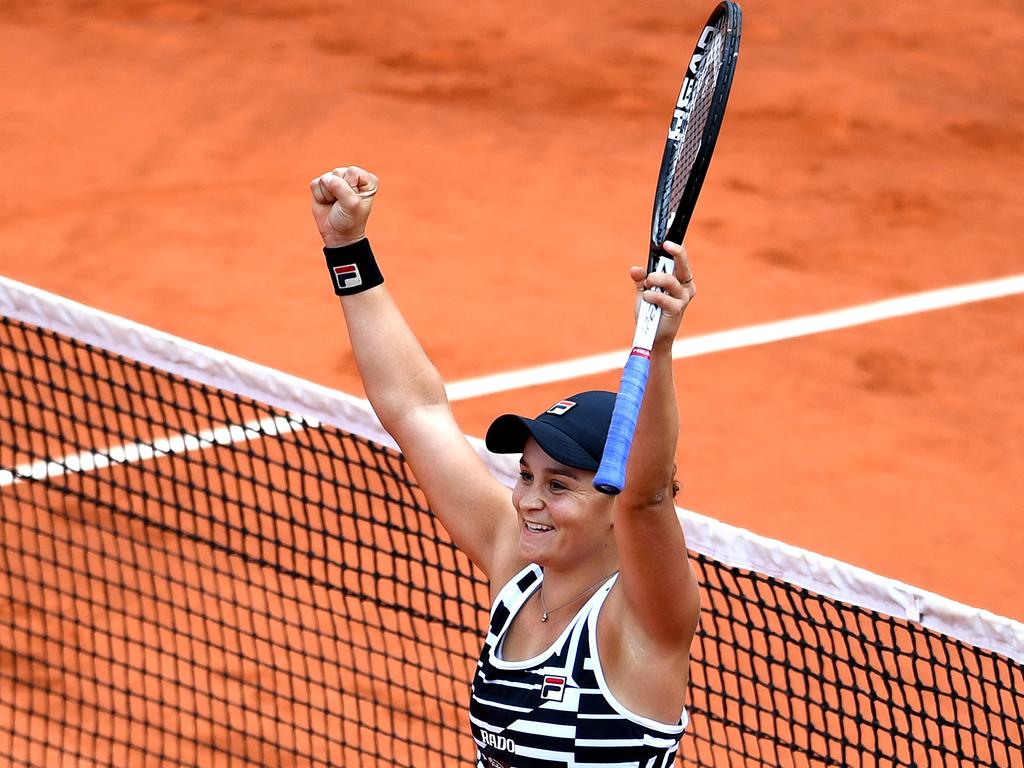 Ash Barty And Team Celebrate French Open Victory Herald Sun