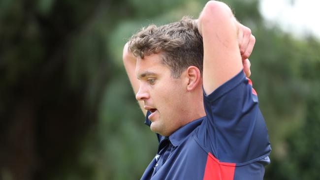 Australia wicket keeper-batsman Alex Carey at Redbacks training. Picture: Tait Schmaal.