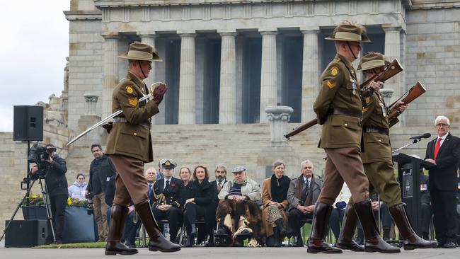 First Peoples have participated in Australian conflicts for more than a century. Picture: NCA NewsWire / Ian Currie