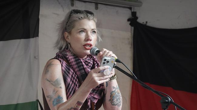 Anti-Israel activist Clementine Ford has been allowed to perform on the same night as the opening of an acclaimed performance of Yentl. Picture: NCA NewsWire / Valeriu Campan