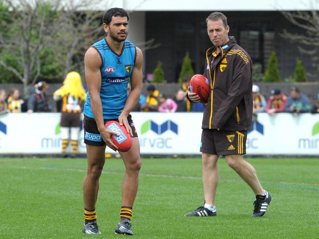 Alastair Clarkson and Cyril Rioli were entangled in the racism saga.