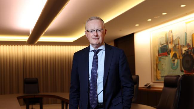 RBA Governor Philip Lowe. Picture: Richard Dobson