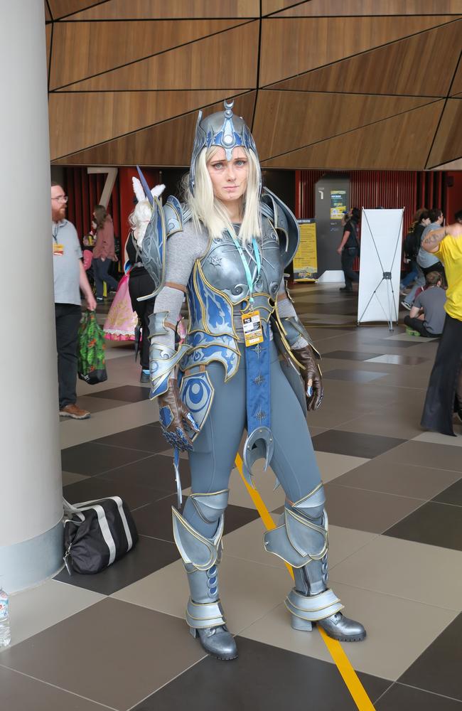 Jo at the 2024 PAX Aus Convention at the Melbourne Convention and Exhibition Centre. Picture: Gemma Scerri