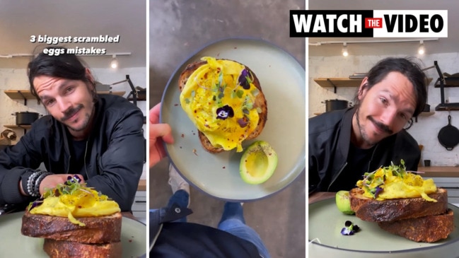 Aussie chef reveals 3 biggest mistakes when making scrambled eggs