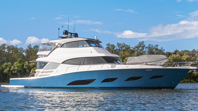 The Riviera S72 Sports Motor Yacht.