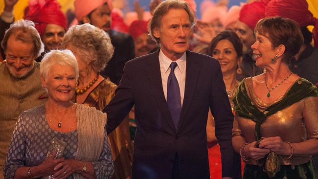 Scene from the movie The Second Best Exotic Marigold Hotel