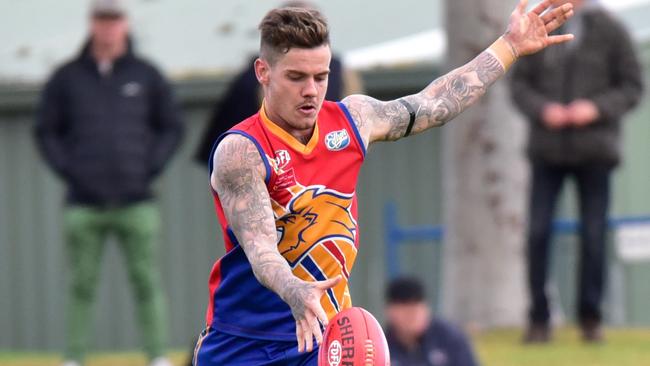 Maribyrnong Park star Zac Keogh won the Reynolds Medal in 2017. Picture: Jamie Morey