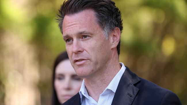 NSW Labor Leader Chris Minns promised his party would start Stage 2 of the Parramatta Light Rail if it wins the next election. Picture: NCA NewsWire / Damian Shaw