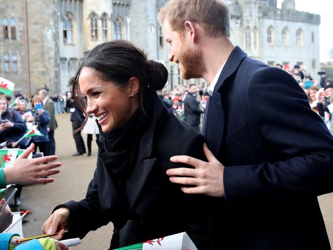 Meghan and Posh became friends once the future Duchess of Sussex moved to London. Picture: Getty