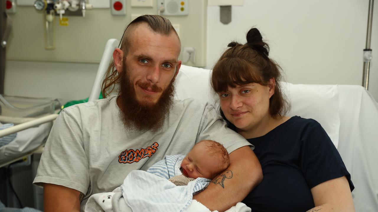 Arlo Michael Ashworth. Parents Tina and James Ashworth of Armstrong Creek. Born April 1 2025 weighing 2700g. Picture: Alison Wynd