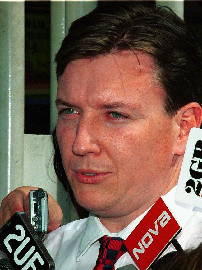 Brogden as Opposition Leader in 2002. Picture: Nick Andrean.