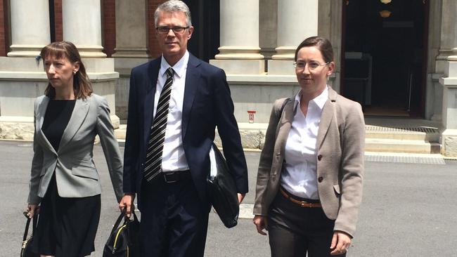 The two eldest daughters of the late iron ore baron Michael Wright, Leonie Baldock, left, and Alexandra Burt, right. Picture: Sonia Kohlbcher