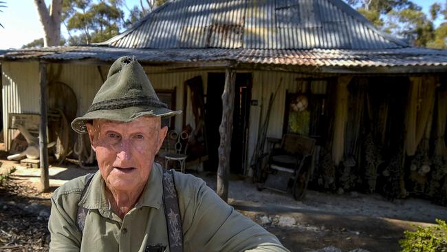 Peter Squires has seen a boost in visitors to Old Tailem Town after Andrew ‘Cosi’ Costello and Peter Goers promoted the site. Picture: Roy VanDerVegt