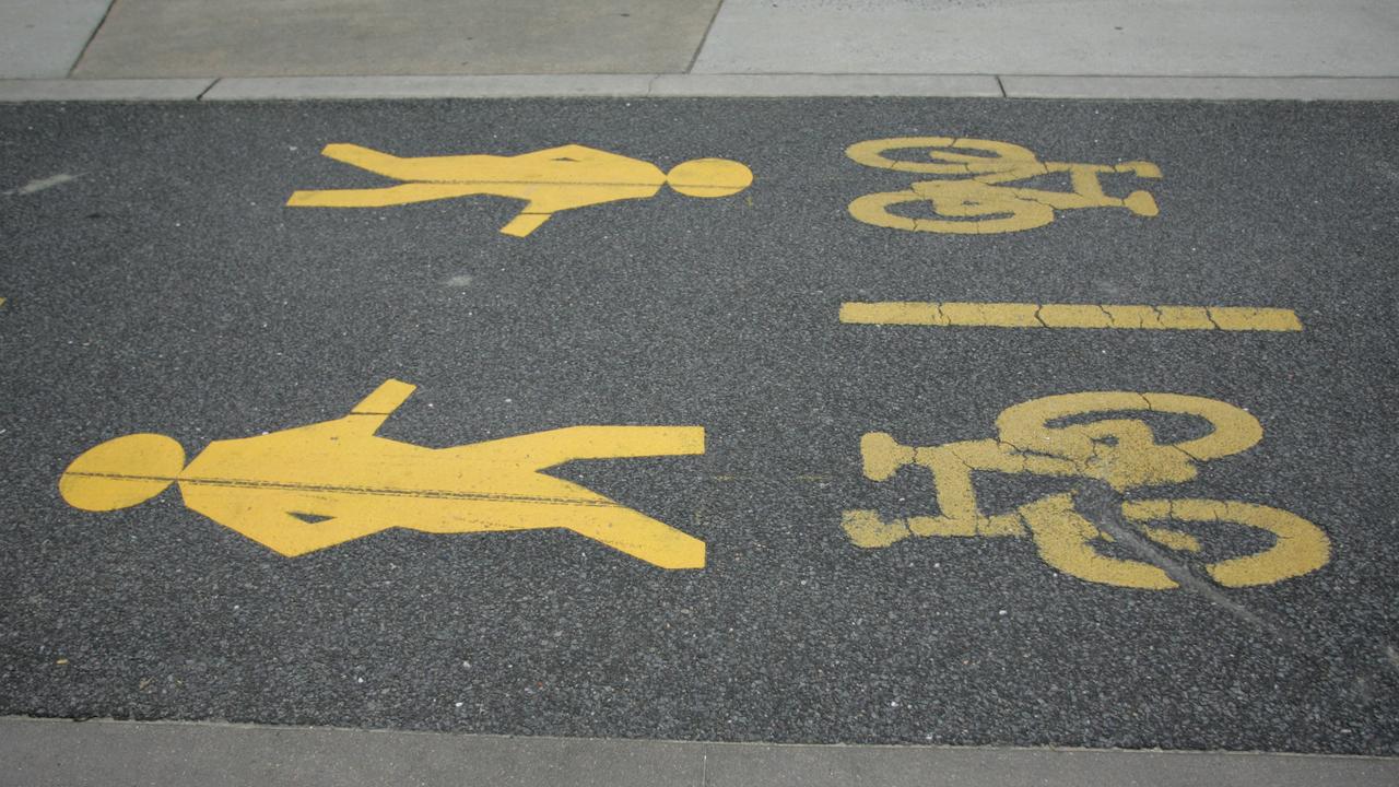 can you ride on footpaths