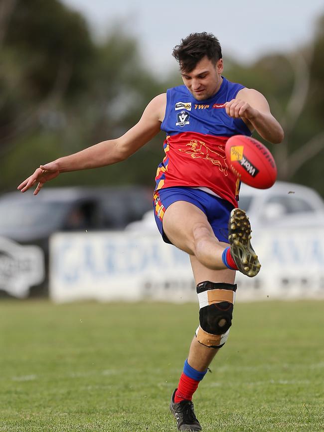 Marong full-forward Brandyn Grenfell. Picture Yuri Kouzmin