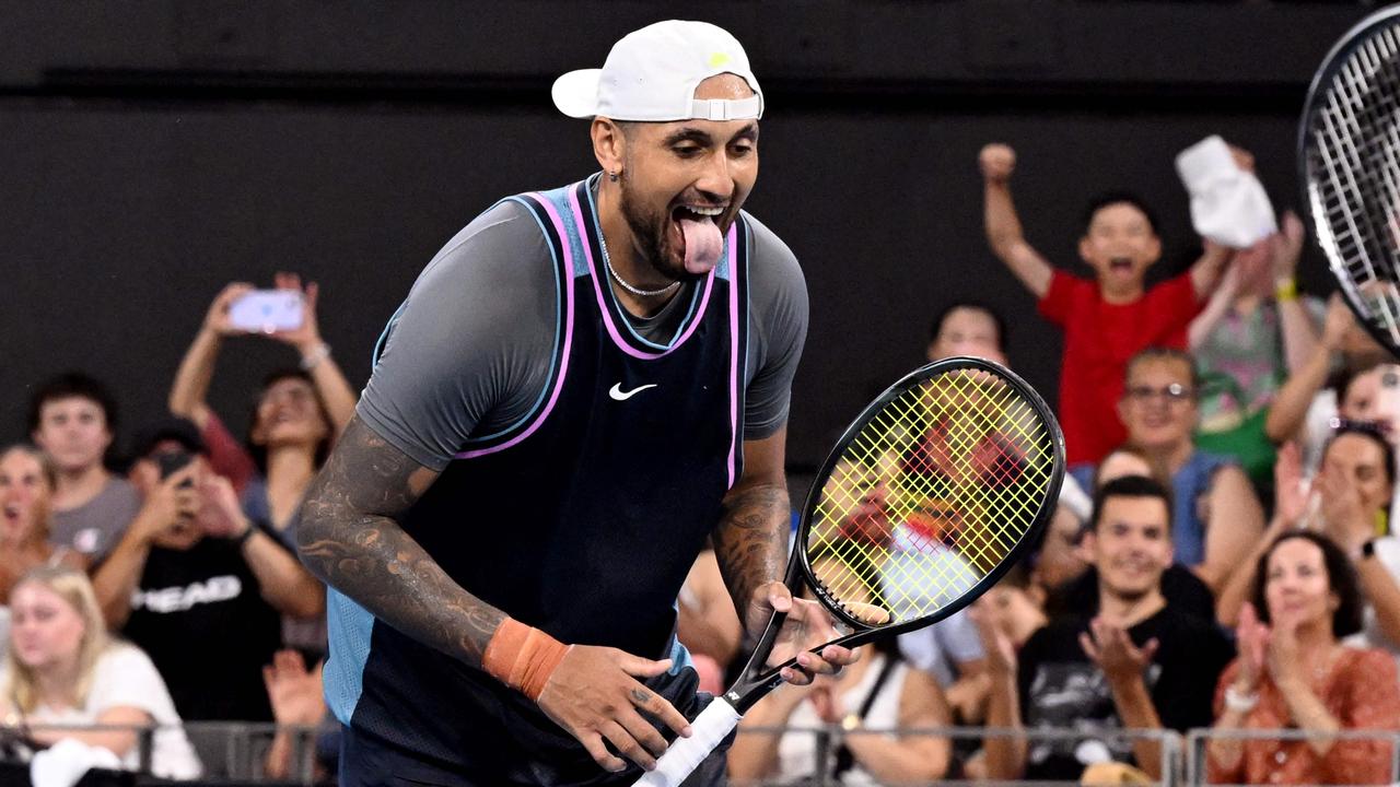 Kyrgios you star. (Photo by William WEST / AFP)