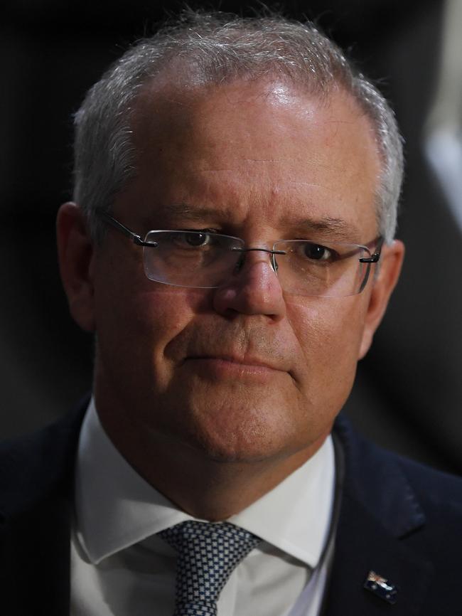 Scott Morrison says he will not let activists’ tactics go unchecked. Picture: Dean Lewins/AAP