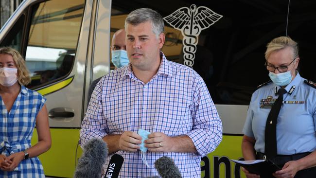 Police Minister Mark Ryan. Pic Peter Wallis