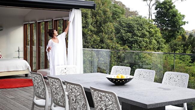 Lynne Champion is meticulous about cleanliness at her Palm Beach house — ranked Australia’s best performing Airbnb listing. Picture: Adam Yip