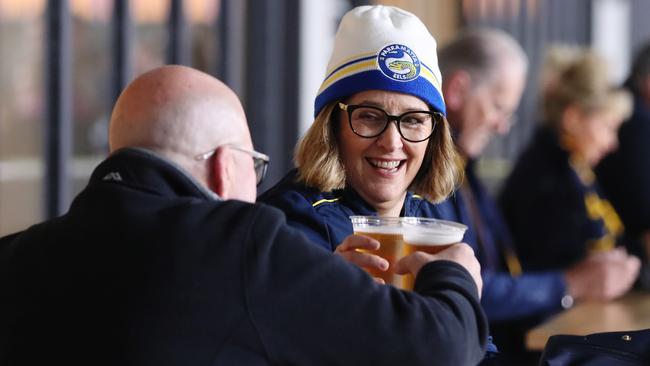 Footy fans have more beer choices than ever at stadiums. Picture: Image/Brendon Thorne