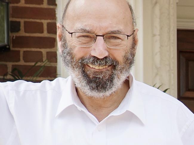 Please do not credit photographer - Arthur Sinodinos, photographed at 'White Oaks', the ambassador's residence in Washington where Sinodinos is currently working from (and living) because of the coronavirus pandemic.