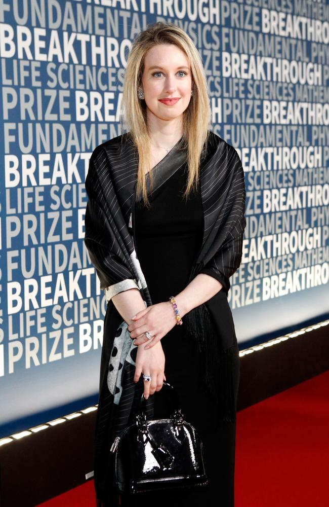 Elizabeth Holmes was great at selling her brand to the world and received accolades for her business acumen. The problem was, her company’s key product didn’t work. Picture: Kimberly White/Getty Images for Breakthrough Prize