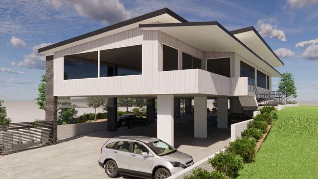 Preliminary design plans for a new health care facility in Nambour. Photo: BRD Group