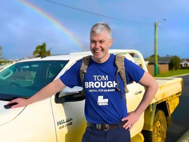 Dr Thomas Brough,   Liberal candidate who is in a tight battle for the seat of Albany. Picture: Facebook