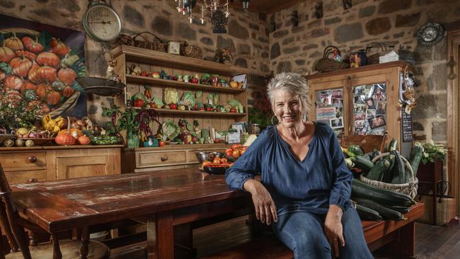 Inside Sophie Thomson’s historic cottage at Mt Barker in the Adelaide Hills. Picture: Nick Clayton