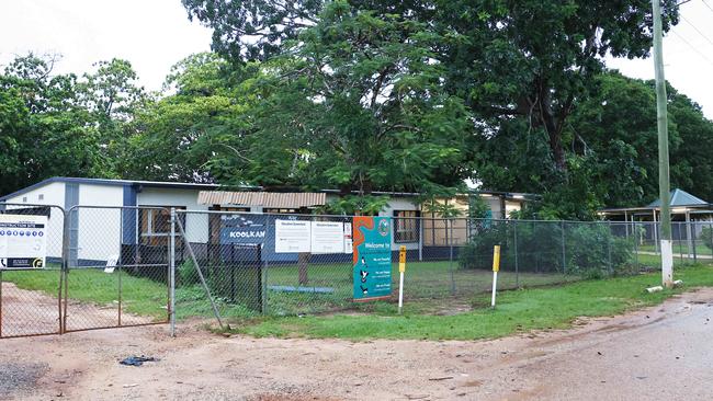 The Aurukun State School, in the small indigenous town on the Gulf of Carpentaria, 800 kilometres north northwest of Cairns on Cape York in Far North Queensland. Picture: Brendan Radke