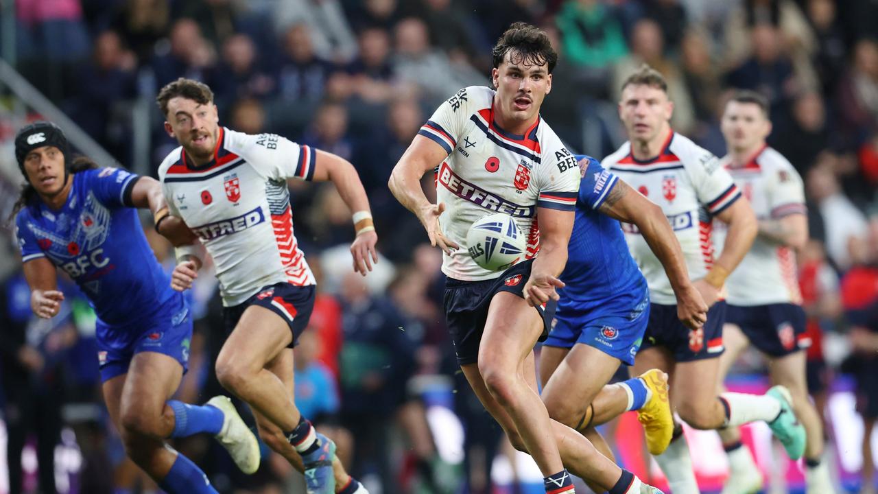 Rugby league 2025 England defeat Samoa, score, match report, stats