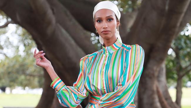 Hanan Ibrahim at the Sheike Spring/Summer 2022 Collection Lunch at Catalina in Rose Bay. Picture: John Feder