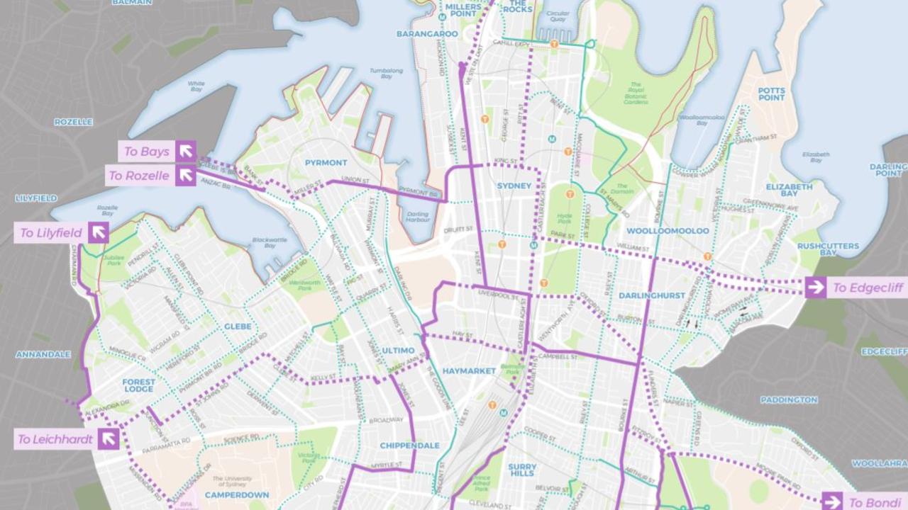 Inner Sydney streets to receive separated cycleways under plans to ...