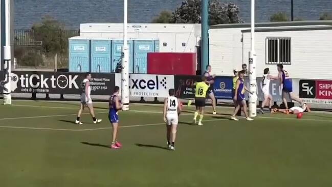 Lachie Gollant to face tribunal after brutal tackle