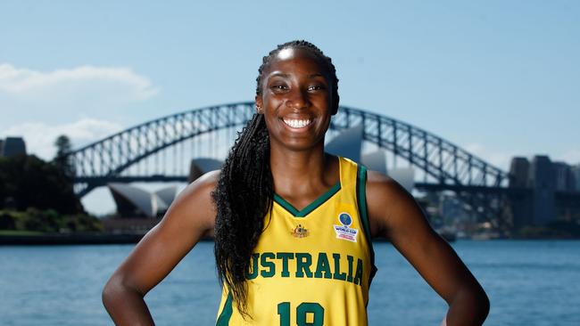 WNBA playoff exit opens door for Ezi Magbegor (pictured) and Steph Talbot to focus on Australia’s World Cup campaign. Picture: supplied by PR